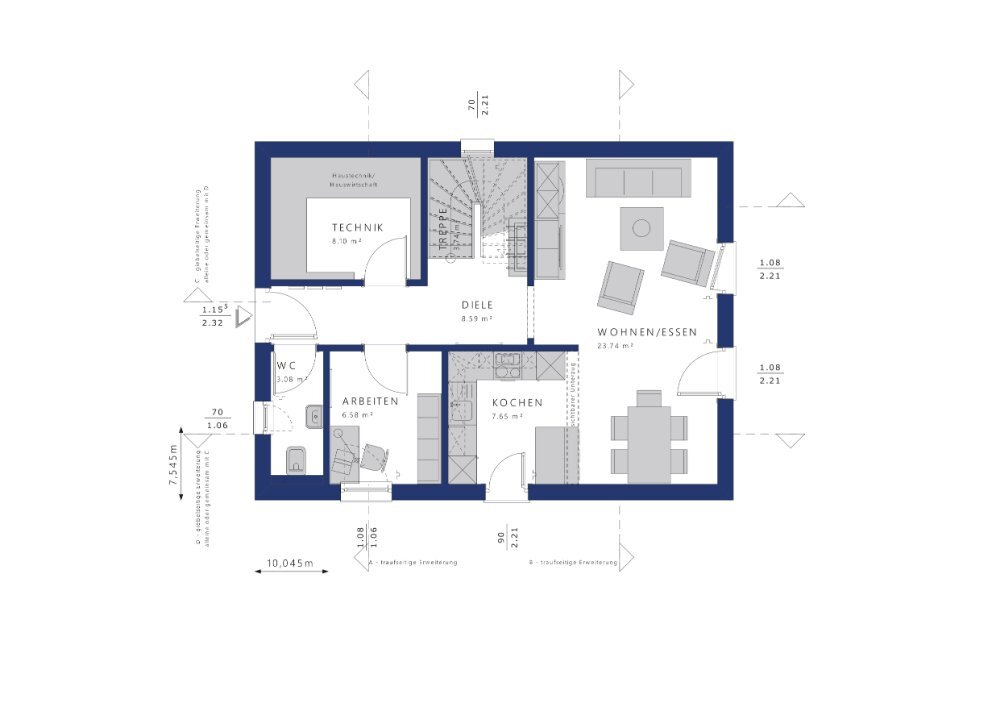 Einfamilienhaus zum Kauf 488.642 € 4 Zimmer 123 m²<br/>Wohnfläche 527 m²<br/>Grundstück Külsheim Külsheim 97900