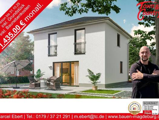 Haus zum Kauf - Erstbezug 362.913 € 3 Zimmer 103 m² 596 m² Grundstück Rottmersleben Hohe Börde 39343