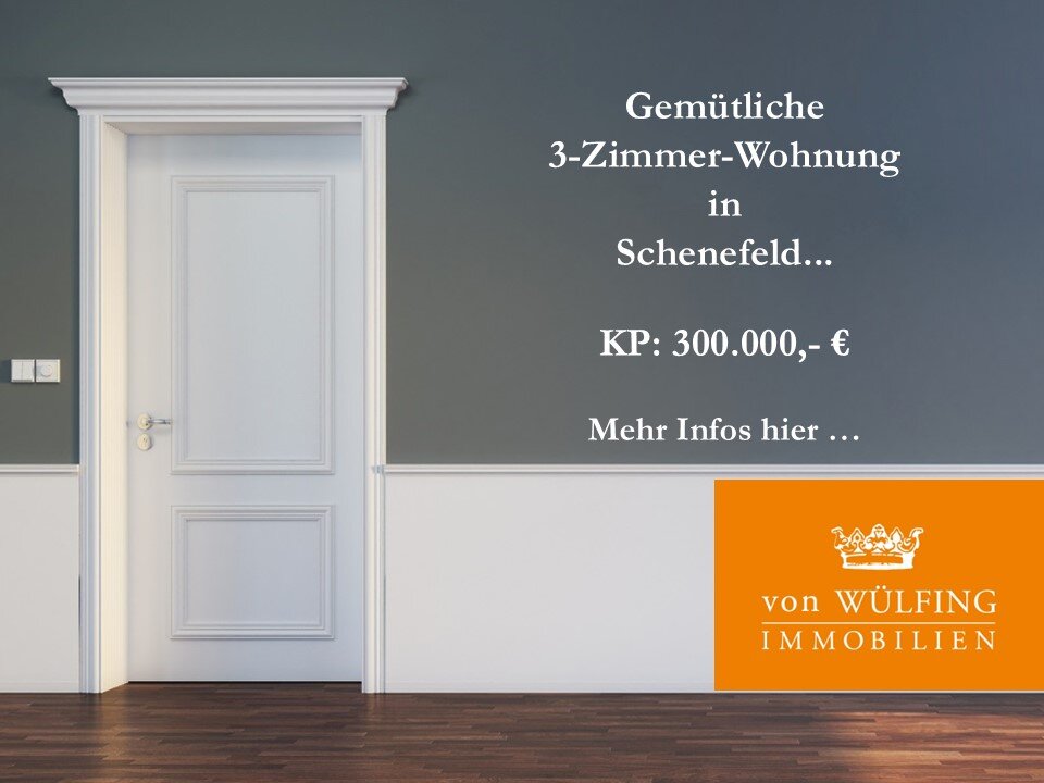 Wohnung zum Kauf 300.000 € 3 Zimmer 80 m²<br/>Wohnfläche 2.<br/>Geschoss Schenefeld 22869