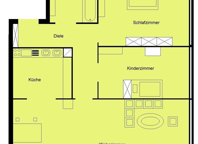 Wohnung zum Kauf als Kapitalanlage geeignet 169.000 € 3 Zimmer 67 m² Graeffstraße Neuehrenfeld Köln 50823