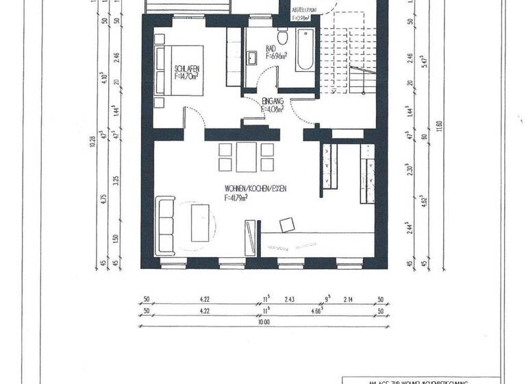 Wohnung zur Miete 760 € 2 Zimmer 69 m² EG frei ab 01.04.2026 Stadtmitte Mönchengladbach 41061