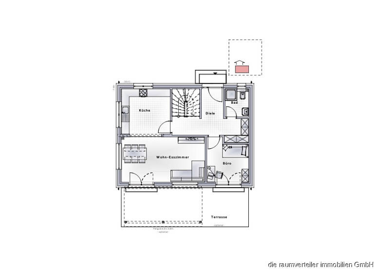 Einfamilienhaus zum Kauf 940.489 € 6 Zimmer 125 m²<br/>Wohnfläche 413 m²<br/>Grundstück Bruckmühl Bruckmühl 83052