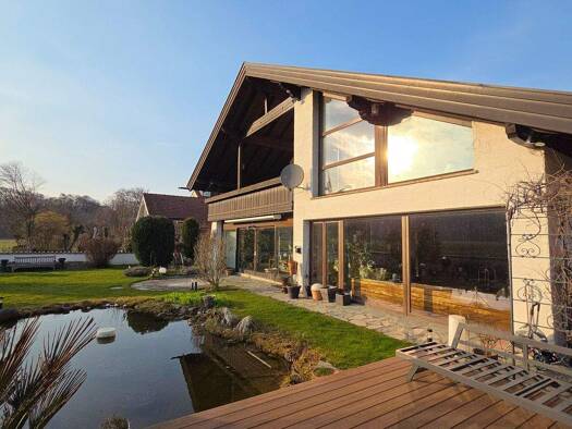 Einfamilienhaus zum Kauf 1.090.000 € 6 Zimmer 350 m² 1.143 m² Grundstück Schwarzau Trostberg 83308