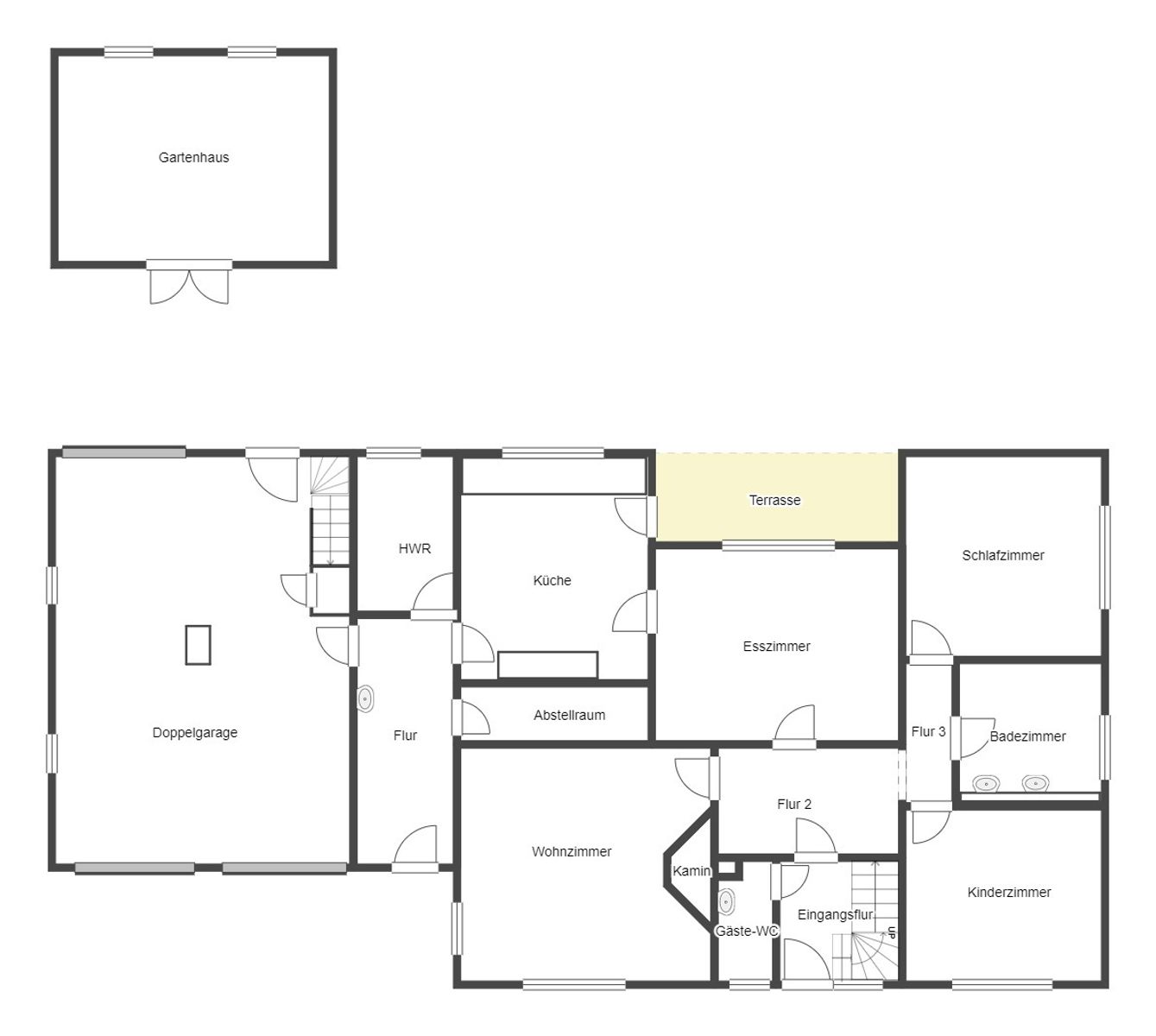 Mehrfamilienhaus zum Kauf als Kapitalanlage geeignet 398.500 € 8 Zimmer 240 m²<br/>Wohnfläche 938,2 m²<br/>Grundstück Ramsloh-Hollen Saterland 26683