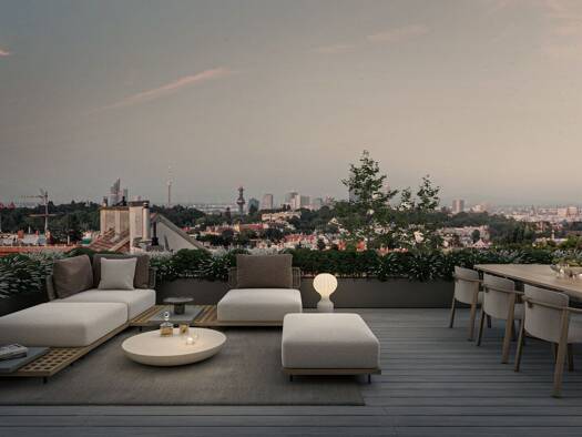Penthouse zum Kauf - Erstbezug 2.960.000 € 4 Zimmer 167,5 m² 4. Geschoss Herbeckstraße 130 Währing 1180