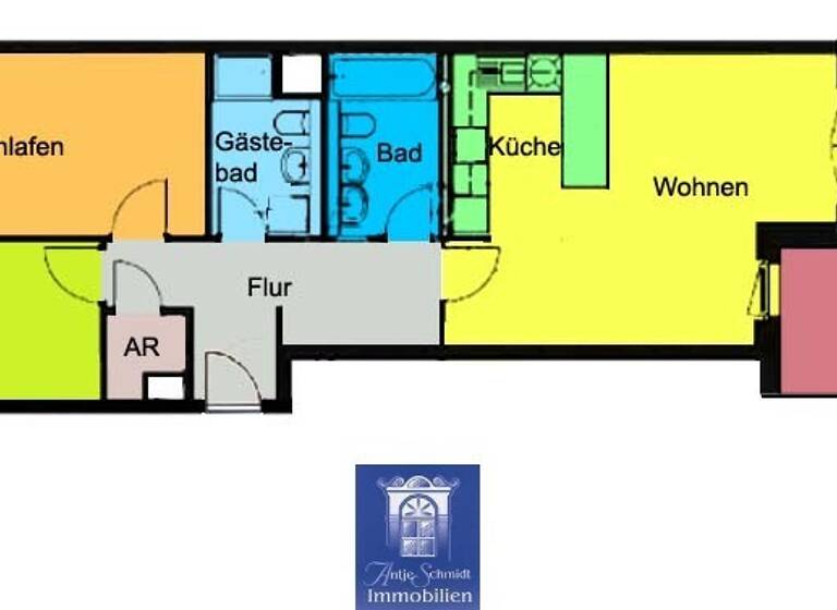 Wohnung zur Miete 1.195 € 3 Zimmer 84,4 m² Südvorstadt-West Dresden 01187