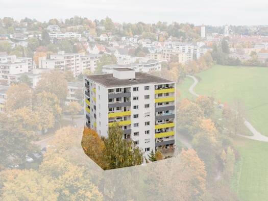 Wohnung zum Kauf 285.000 € 3 Zimmer 90,7 m² 7. Geschoss Biberach Biberach an der Riß 88400