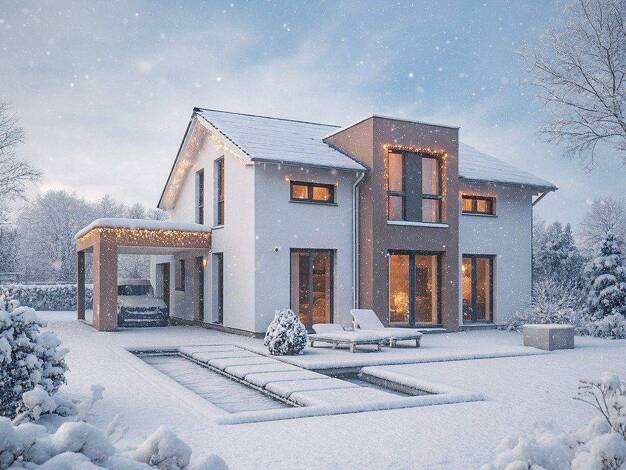 Einfamilienhaus zum Kauf - Erstbezug provisionsfrei 645.399 € 5,5 Zimmer 135 m² 379 m² Grundstück Nilkheim Aschaffenburg 63741