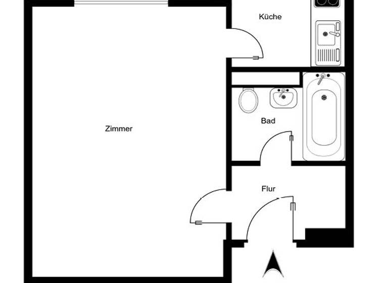 Studio zum Kauf 199.000 € 1 Zimmer 34 m² Schönefeld 12529