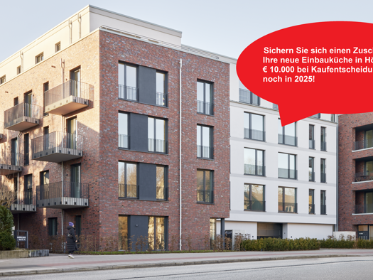 Studio zum Kauf - Neubau provisionsfrei 685.000 € 3 Zimmer 92,2 m² 1. Geschoss Fuhlsbüttel Hamburg 22335