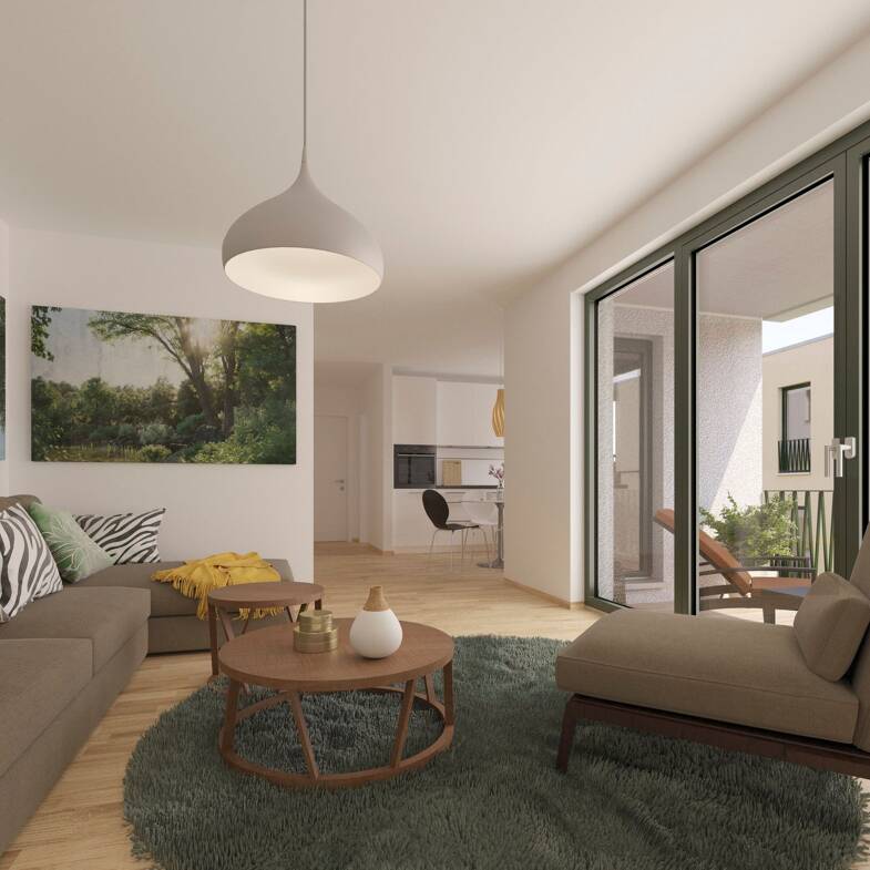 Wohnung zur Miete - Neubau 898 € 2 Zimmer 65,1 m² 4. Geschoss frei ab 01.12.2025 Jacobstraße 14 Südliche Innenstadt Halle (Saale) 06110