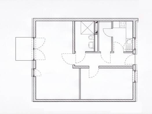 Wohnung zur Miete 500 € 2 Zimmer 61 m² 3. Geschoss frei ab 01.09.2026 Voerde Ennepetal 58256