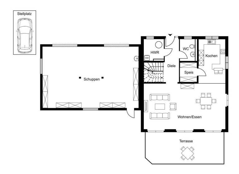 Einfamilienhaus zum Kauf 695.000 € 5,5 Zimmer 168,5 m²<br/>Wohnfläche 655 m²<br/>Grundstück Hopfau Sulz am Neckar 72172
