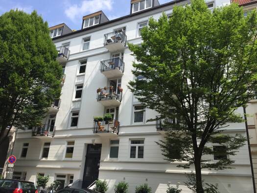 Wohnung zur Miete 1.050 € 2 Zimmer 42 m² 4. Geschoss Rehmstraße 16 Winterhude Hamburg 22299