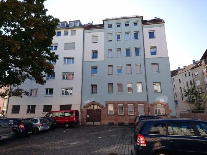 Wohnung zur Miete 290 € 1 Zimmer 18 m²<br/>Wohnfläche 2.<br/>Geschoss Schloßstraße 56 Ludwigsfeld Nürnberg 90478