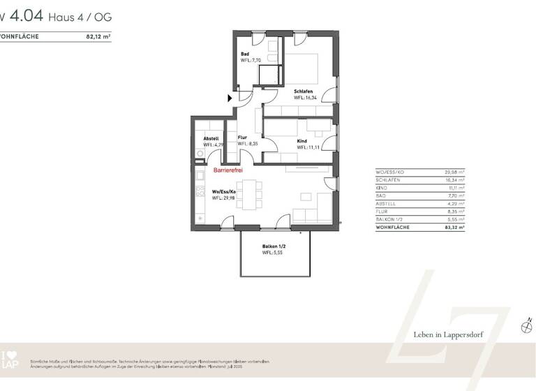 Wohnung zum Kauf provisionsfrei 599.000 € 3 Zimmer 83,3 m² Kareth Lappersdorf 93138