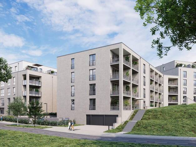 Wohnung zur Miete - Erstbezug 1.331 € 3 Zimmer 91,1 m² 2. Geschoss Paffrather Straße 67 Gladbach Bergisch Gladbach 51465