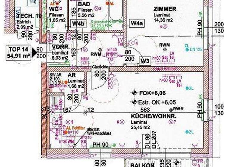 Wohnung zur Miete 709 € 54,9 m² Schulgasse 15/14 Sitzendorf an der Schmida 3714