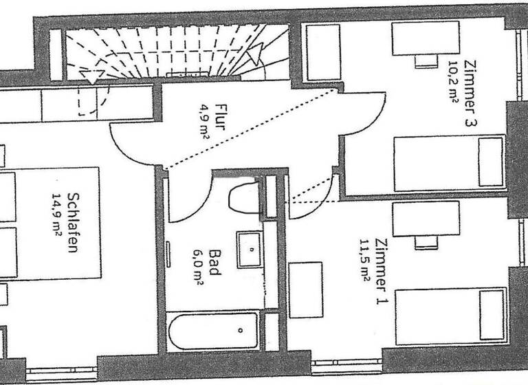 Maisonette zum Kauf provisionsfrei 795.000 € 5 Zimmer 145 m² 3. Geschoss Harburg Hamburg 21079
