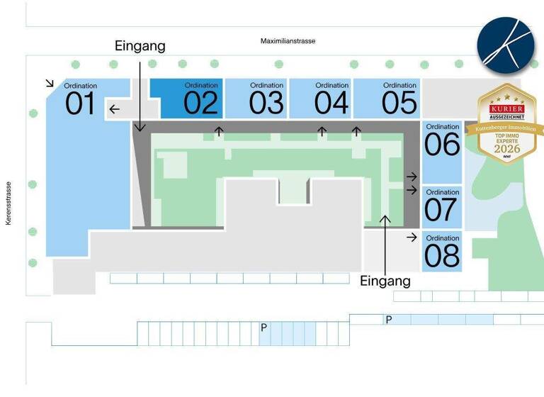 Büro zur Miete 1.774 € 3 Zimmer Teufelhof St. Pölten 3100