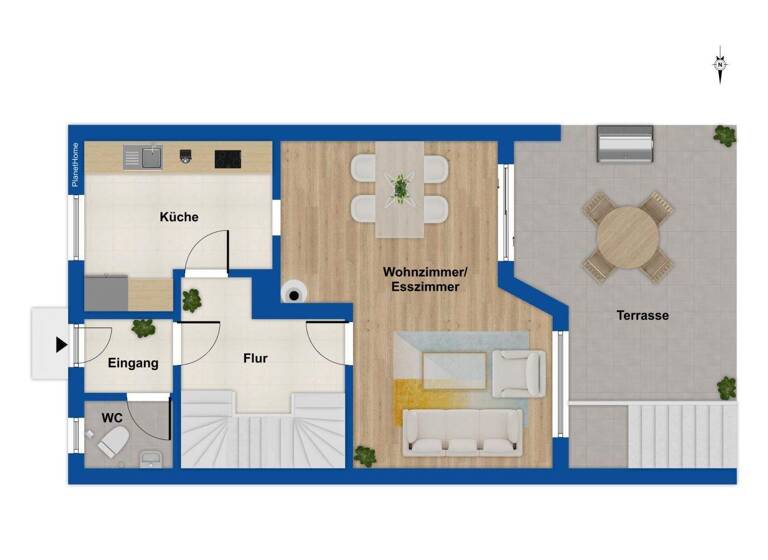 Reihenmittelhaus zum Kauf 329.000 € 4 Zimmer 90 m² 178 m² Grundstück Kappeln 24376