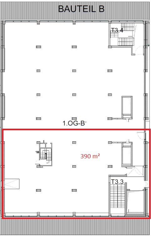 Bürofläche zur Miete provisionsfrei 38 € 390 m²<br/>Bürofläche ab 150 m²<br/>Teilbarkeit Echarding München 81671