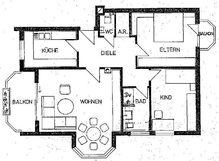 Wohnung zur Miete als Kapitalanlage geeignet 950 € 3 Zimmer 81,3 m²<br/>Wohnfläche Albert-Schweizer-Str. 11 Altdorf Altdorf bei Nürnberg 90518