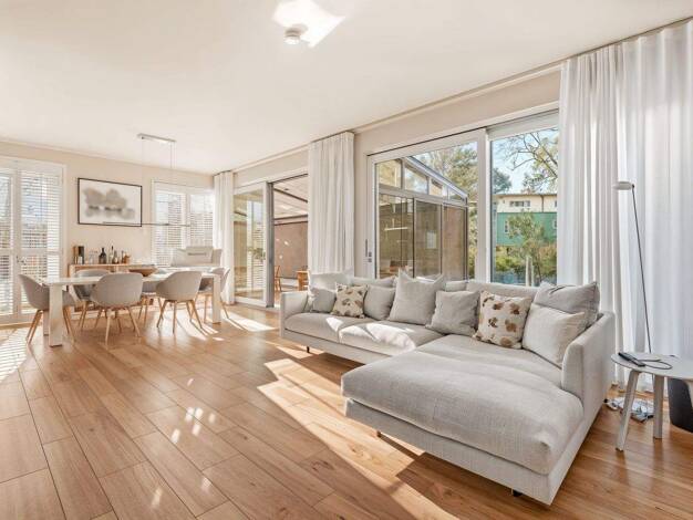 Doppelhaushälfte zum Kauf 2.495.000 € 5 Zimmer 215 m² 490 m² Grundstück frei ab 01.04.2026 Dahlem Berlin 14169