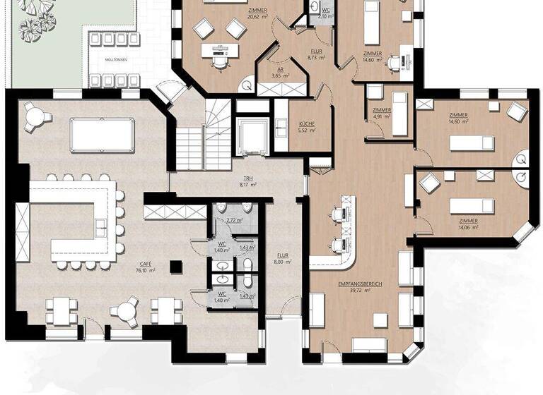 Haus zum Kauf als Kapitalanlage geeignet 1.949.000 € 21 Zimmer 345,1 m² 428 m² Grundstück Lank-Latum Meerbusch 40668