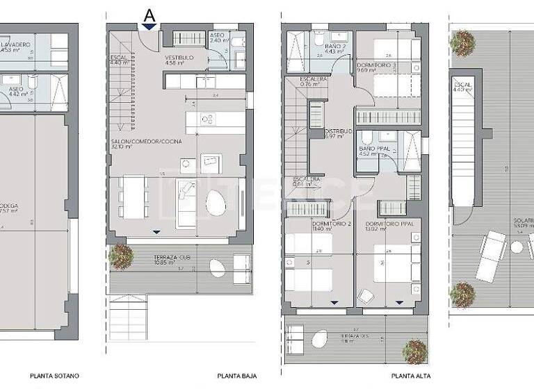 Doppelhaushälfte zum Kauf 965.000 € 4 Zimmer 182 m² 383 m² Grundstück Málaga 29639