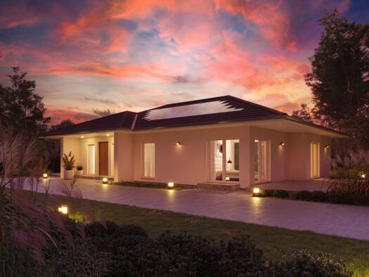 Bungalow zum Kauf provisionsfrei 380.205 € 4 Zimmer 125 m² 1.180 m² Grundstück Struth Flieden 36103