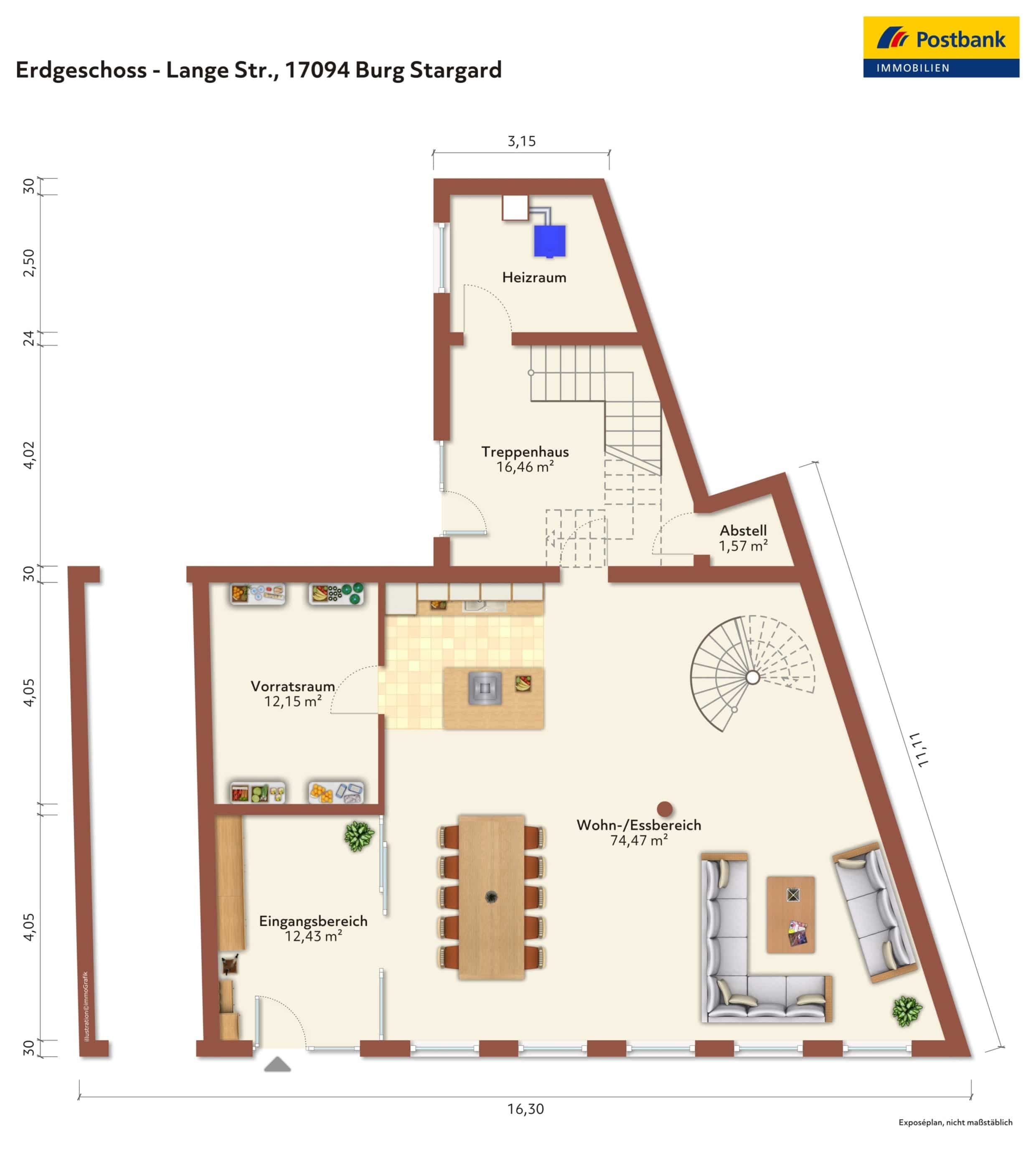 Einfamilienhaus zum Kauf provisionsfrei 444.000 € 11 Zimmer 320 m²<br/>Wohnfläche 461 m²<br/>Grundstück Burg Stargard Burg Stargard 17094