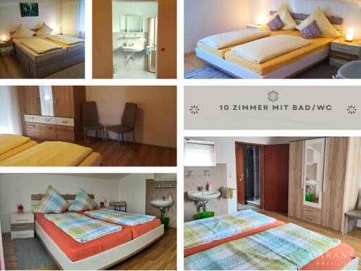 Hotel zum Kauf 11 Betten 800 m² Grundstück Würding Bad Füssing 94072