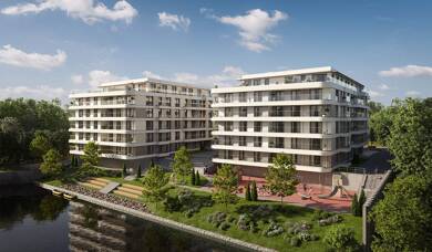 Wohnung zum Kauf - Neubau provisionsfrei 439.900 € 3 Zimmer 94,1 m² 1. Geschoss frei ab 01.12.2026 Werftstraße 8 Germersheim Germersheim 76726