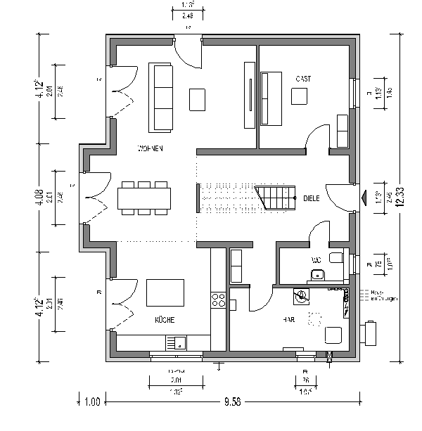 Einfamilienhaus zum Kauf provisionsfrei 476.947 € 6 Zimmer 178,6 m²<br/>Wohnfläche 550 m²<br/>Grundstück Neuschönberg Schönberg (Holstein) 24217