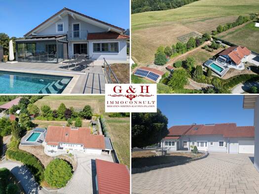 Einfamilienhaus zum Kauf 1.700.000 € 6 Zimmer 213 m² 10.715 m² Grundstück Götzing Tiefenbach 94113