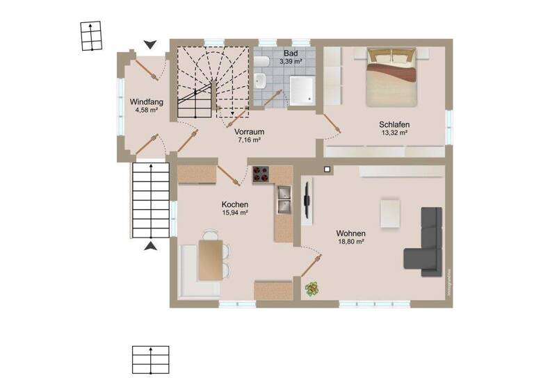 Mehrfamilienhaus zum Kauf 349.800 € 4 Zimmer 161,6 m² 836 m² Grundstück St. Veitan der Glan 9300