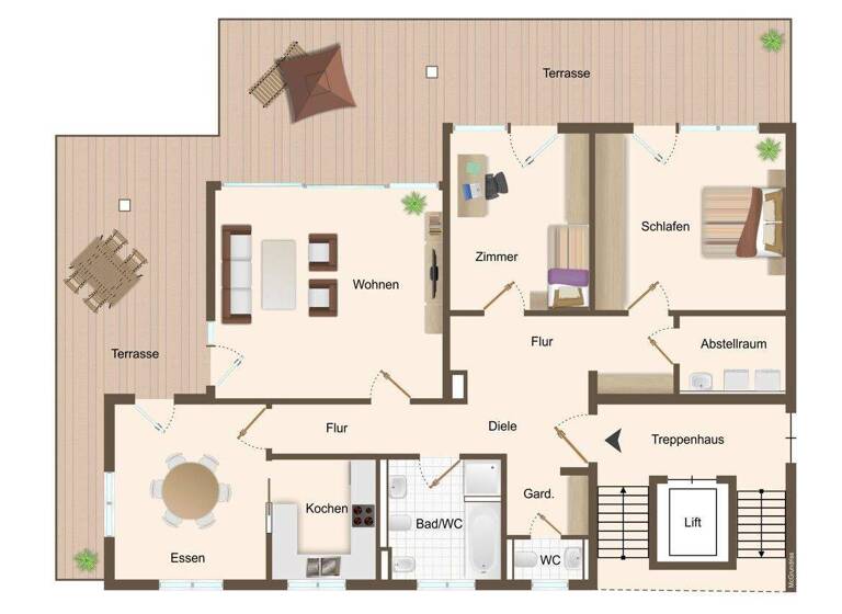 Penthouse zum Kauf 569.000 € 4 Zimmer 144,7 m² Rheinfelden 79618