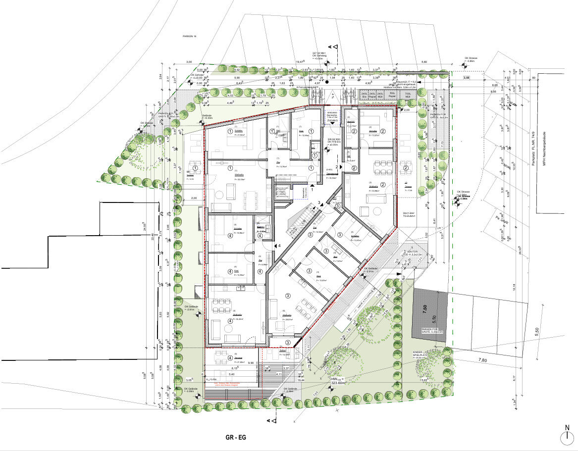 Wohnung zum Kauf 446.490 € 2 Zimmer 67,7 m²<br/>Wohnfläche 3.<br/>Geschoss Rheinheim Küssaberg / Rheinheim 79790