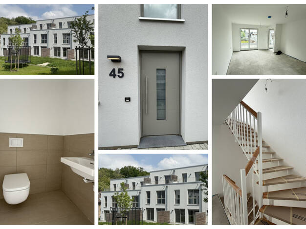 Reihenmittelhaus zum Kauf - Erstbezug 419.600 € 5 Zimmer 135 m² 115 m² Grundstück Mariadorf Alsdorf 52477