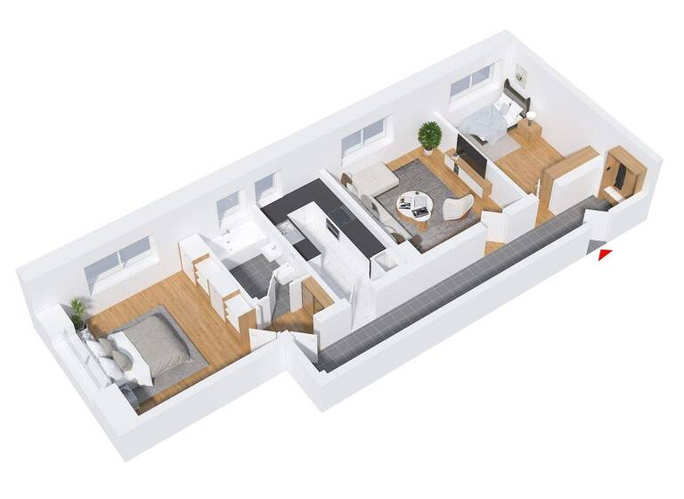 Wohnung zum Kauf 110.000 € 3 Zimmer 75 m² 1. Geschoss frei ab 01.03.2026 Ahrbergen Giesen 31180