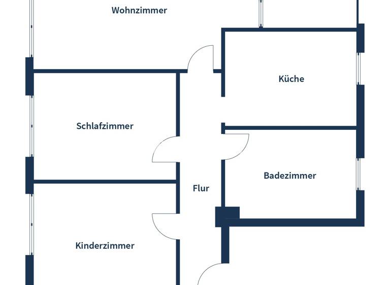 Wohnung zum Kauf 210.000 € 3 Zimmer 94 m²<br/>Wohnfläche Dachgeschoss, 3.<br/>Geschoss ab sofort<br/>Verfügbarkeit Linden Bochum 44879