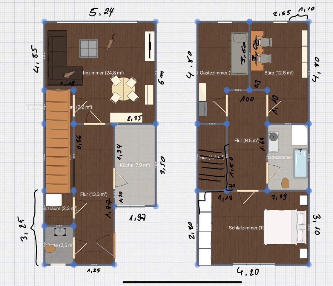 Reihenendhaus zur Miete 1.450 € 4 Zimmer 100 m²<br/>Wohnfläche 170 m²<br/>Grundstück Segeberger Chaussee 251 a Glashütte Norderstedt 22851