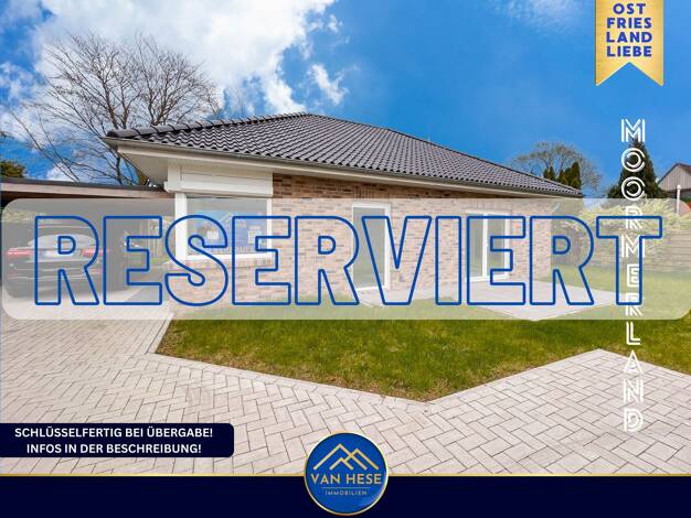Haus zum Kauf - Erstbezug 320.000 € 3 Zimmer 89,2 m² 456 m² Grundstück frei ab sofort Warsingsfehn Moormerland 26802