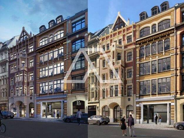 Büro zur Miete provisionsfrei 16,50 € 180 m² Bürofläche teilbar ab 180 m² Brühl 64-66 Zentrum Leipzig 04109