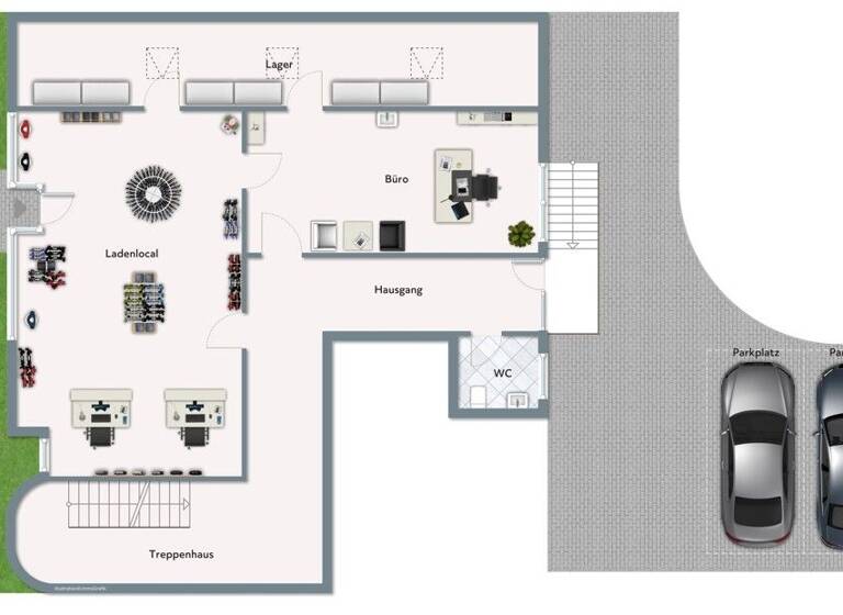 Laden zur Miete 1.625 € 52 m² Verkaufsfläche Weichs Regensburg 93059
