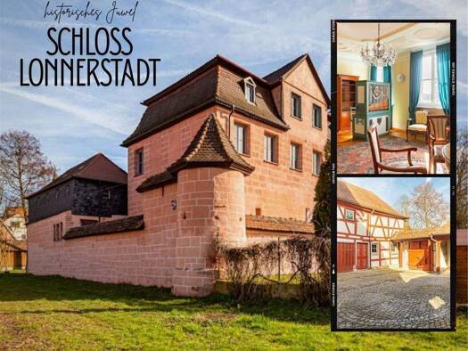 Schloss zum Kauf 649.000 € 13 Zimmer 553 m² 1.461 m² Grundstück Lonnerstadt 91475