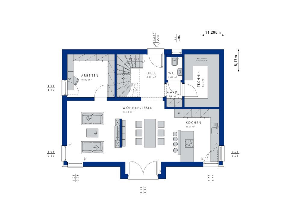 Einfamilienhaus zum Kauf 443.938 € 5 Zimmer 155 m²<br/>Wohnfläche 2.000 m²<br/>Grundstück Freden 31084