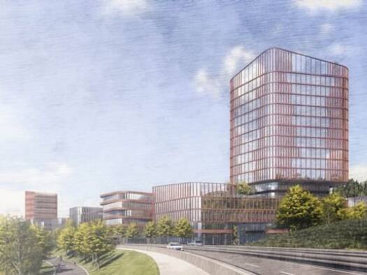 Bürofläche zur Miete - Erstbezug provisionsfrei 80.000 m² Bürofläche teilbar ab 200 m² Am Schanzenberg Alt-Saarbrücken Saarbrücken 66117