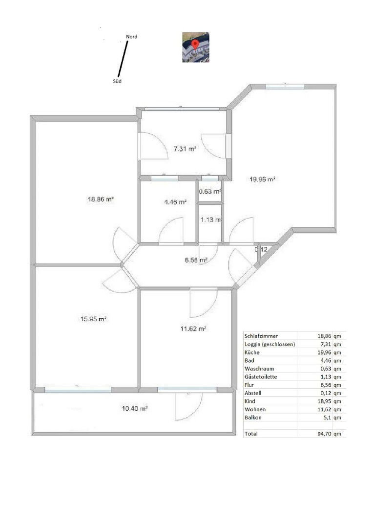 Wohnung zum Kauf provisionsfrei 720.000 € 4 Zimmer 95 m²<br/>Wohnfläche 2.<br/>Geschoss Curtiusstr. 6 Sülz Köln 50935